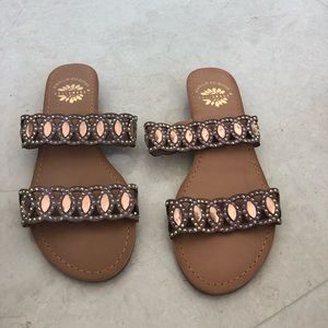 Gorgeous Crystal Sandals